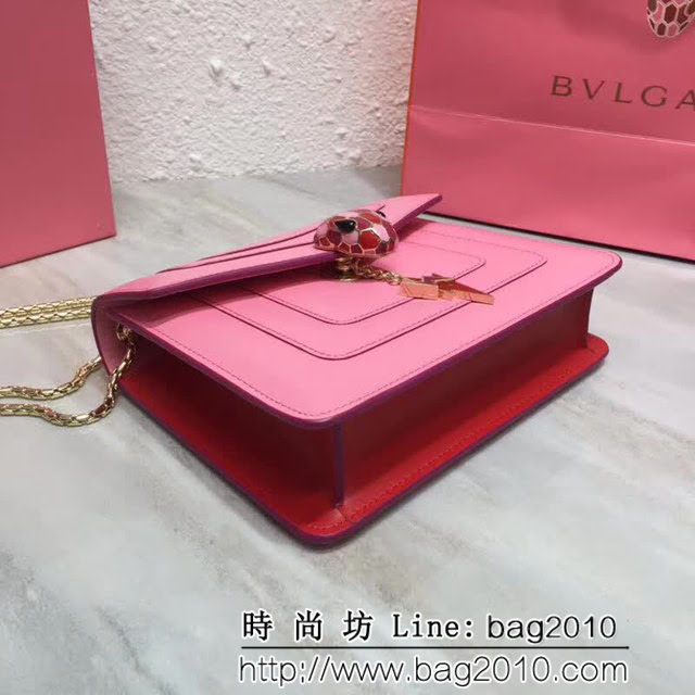 BVLGARI寶格麗 專櫃最新 閃電吊墜限量款 單層風琴包 鏈條單肩斜挎包 B34559 FYD1056